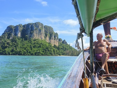 boat trip 4 island Krabi Thailand