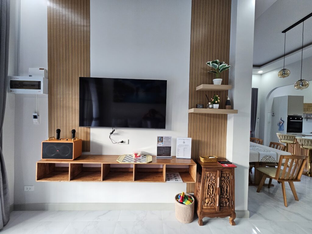 Smart TV living room
