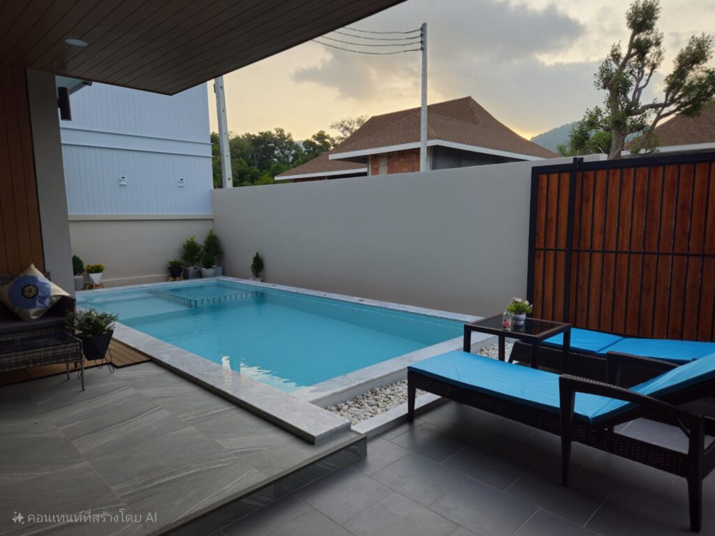 Day view from the villa